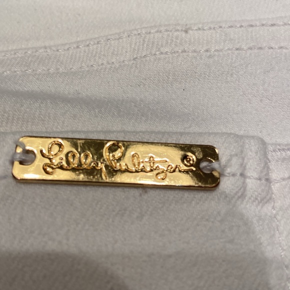 Lilly Pulitzer South Ocean Skinny white jeans - Picture 10 of 11